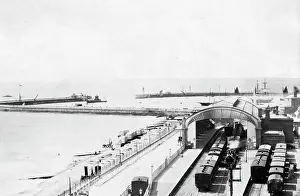Eastcliff: Ramsgate Harbour Railway Station, Kent