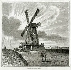 Pegwell: RAMSGATE WINDMILL 1817
