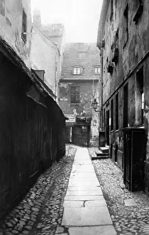 Backyard: Ramshackle tenements in Berlin, 1929