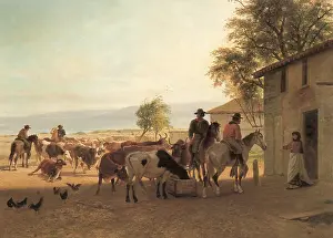 Hahn: Ranch Scene, Monterey, California