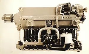 Ranger: Ranger 6-390 six-cylinder inline (side view)