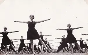 Bpeosa: Ranks perform balancing exercises