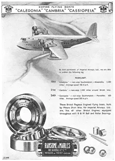 Crankshaft: Ransome & Marles Aero Engine Crankshaft Bearings