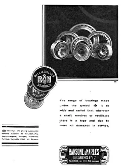 Crankshaft: Ransome & Marles Aero Engine Crankshaft Bearings