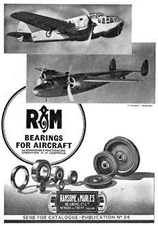 Crankshaft: Ransome & Marles Aero Engine Crankshaft Bearings