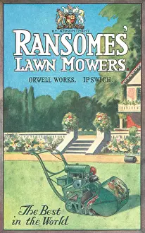 Ransomes: Ransomes Lawnmowers Advertisement