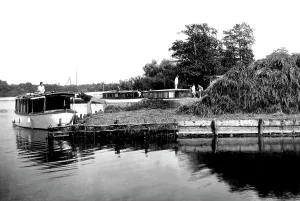 Staithe: Ranworth, the Staithe c1955
