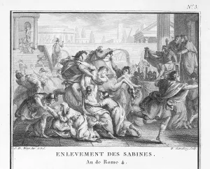 Sabines: Rape (abduction) of the Sabine women by Romans
