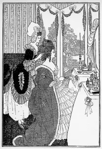 Poems: The Rape of the Lock, Aubrey Beardsley illustration