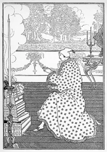 Poems: The Rape of the Lock, Aubrey Beardsley illustration