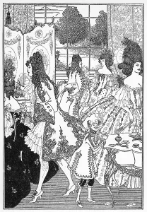 Poems: The Rape of the Lock, Aubrey Beardsley illustration