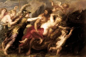 Proserpine: The Rape of Proserpine, by Rubens