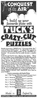 Misc: Raphael Tuck. Tucks Crazy Cut Puzzles