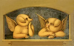 Parody: Raphaelite Pigs