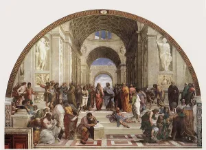 1511: Raphael's Stanza della Segnatura - The School of Athens