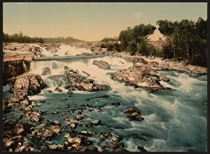 Ringerike: Rapids, Honefoss, Ringerike, Norway Rapids, Honefoss, Ringer