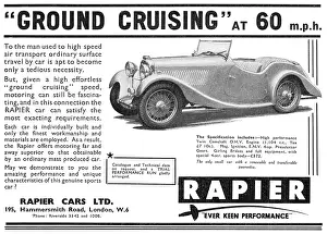 Rapier: Rapier Cars 1935 Advert