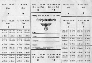 Ration: Ration card for bread