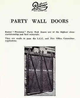Fold: Ratner party wall doors