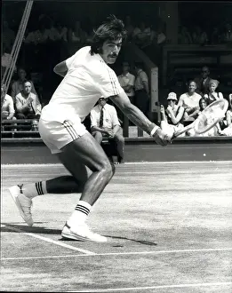 Ramirez: Raul Ramirez in tennis match at Wimbledon