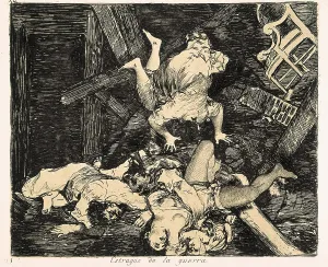 Ravages: Ravages of war. Plate 30 of The Disasters of War