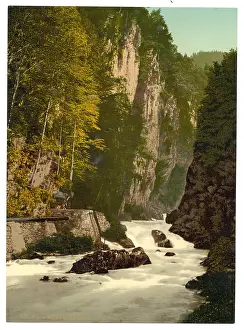 Glarus: The ravine of the Murg, Glarus, Switzerland