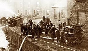 Rawtenstall: Rawtenstall Corporation Fire Brigade, Victorian period