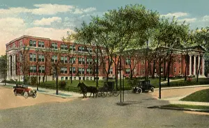 Horsedrawn: Rayen High School. Youngstown