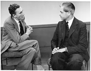 Linton: Raymond Baxter interviewing Captain James Linton A.F.C
