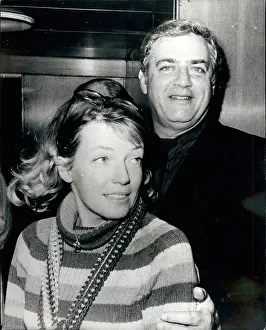 Burr: Raymond Burr, actor, and Lene Bro, Danish MP