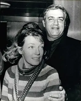 Burr: Raymond Burr, actor, and Lene Bro, Danish MP