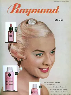 Lacquer: Raymond hair style advertisement