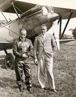 Geoff: Raymond John Paul Parer, left, and Geoff E Hemsworth