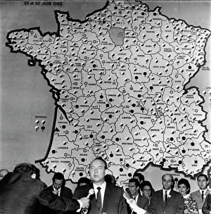 Marcellin: Raymond Marcellin during a press conference