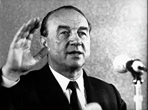Marcellin: Raymond Marcellin during a press conference