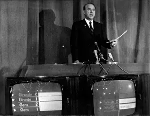 Marcellin: Raymond Marcellin during a press conference