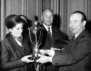 Marcellin: Raymond Marcellin receiving and award