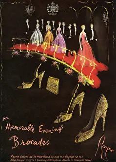 Stilettos: Rayne shoes advertisement, 1953
