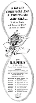 Pullin: R.B.Pullin Aircraft Instruments - Christmas Greetings 1951