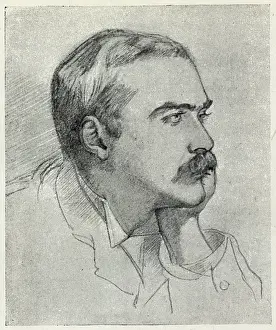Kipling: Rdyard Kipling, drawn by Lady Granby - p.247