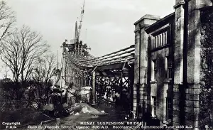 Telford: Re-building Menai Suspension Bridge