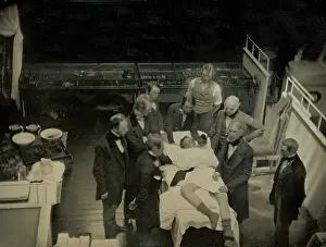 Townsend: Re-enactment of First Anesthesia, 1846