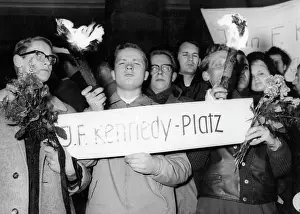 Phrase: Reaction to Kennedy assassination in Berlin, Germany