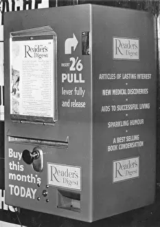 Digest: Reader's Digest vending machine, Exeter station