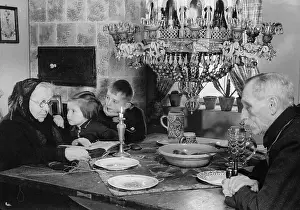 Grandmother: Reading aloud, 1939