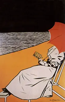Reclines: Reading at the Beach