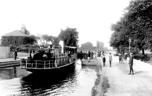 Caversham: Reading, Caversham Lock 1912