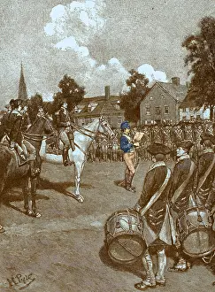 Drummers: Reading of Declaration of Independence, 1776