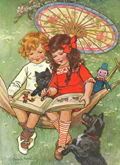 Toyland: Reading in a hammock