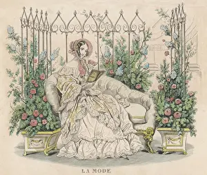 Flounce: Reading La Mode 1840